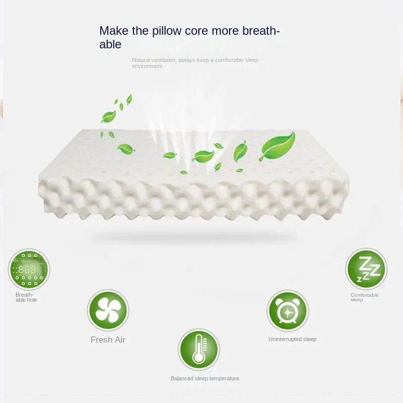 Natural latex pillow