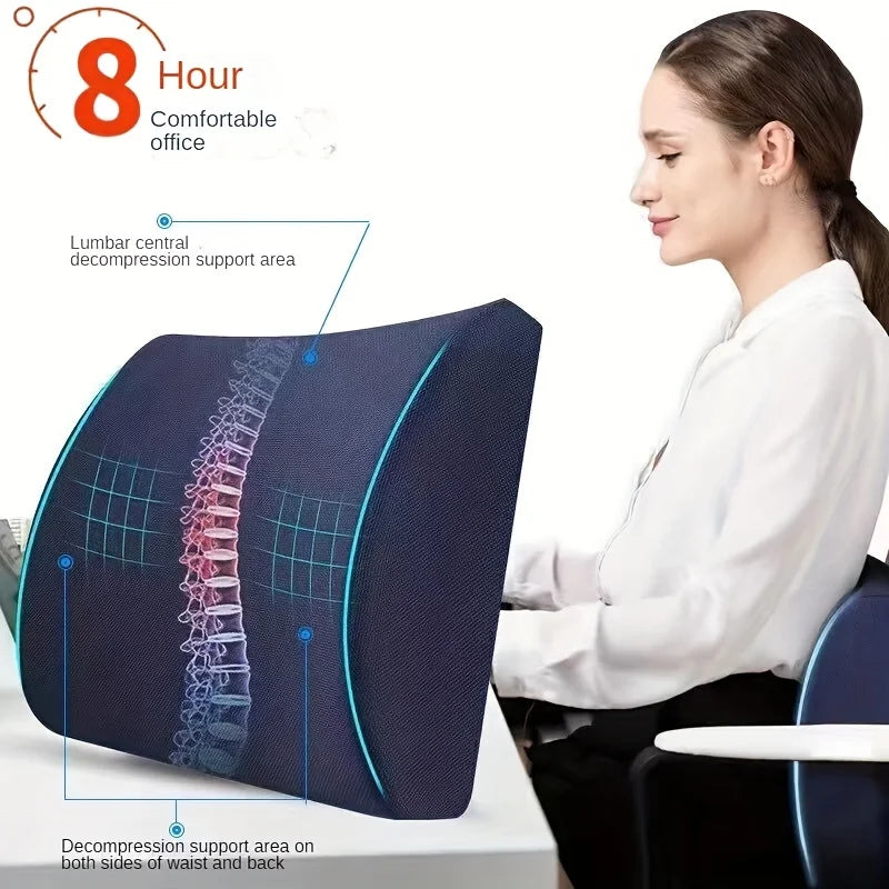 EverFit Memory Foam Lumbar Pillow