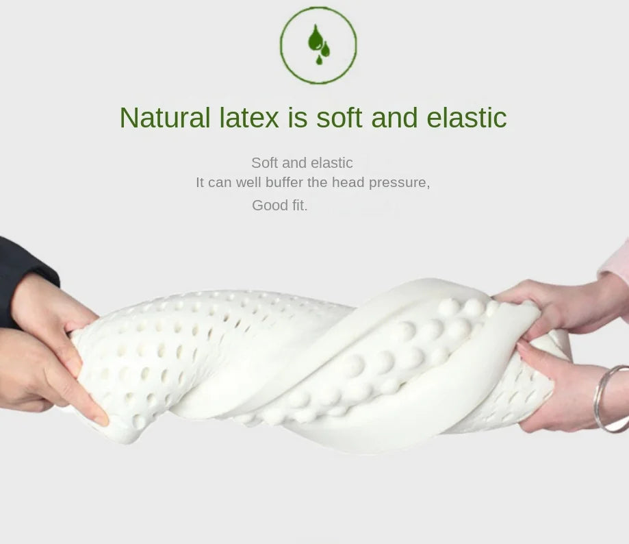 Natural latex pillow